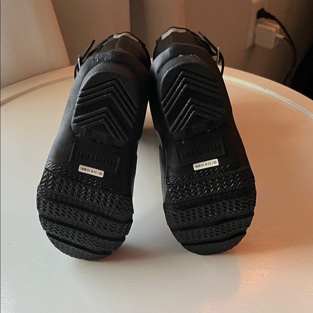 Hunter Junior Original Black Waterproof Boots - Picture 4 of 7